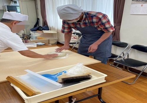 そば打ち体験